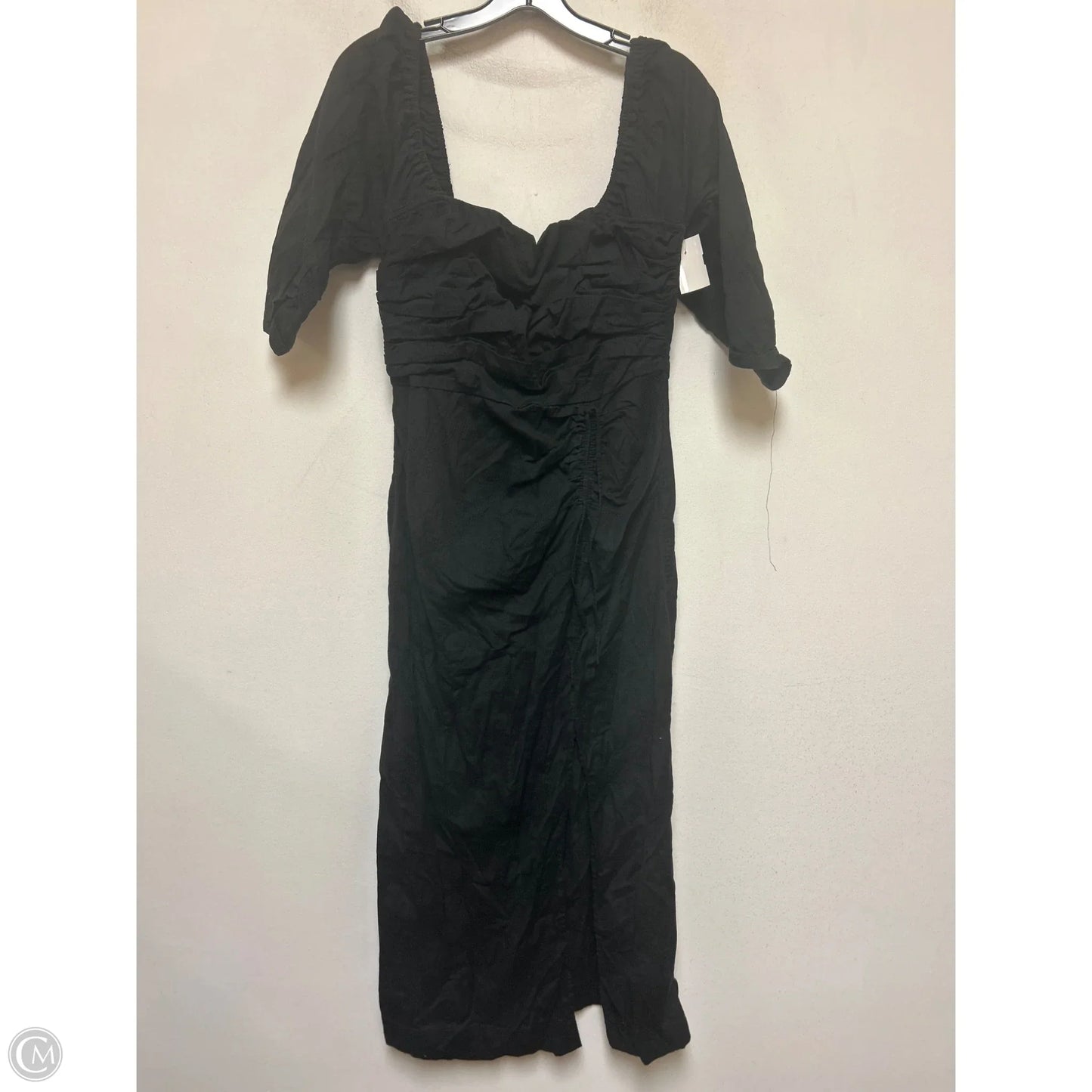 Dress Casual Maxi By Free People In Black, Size: L
