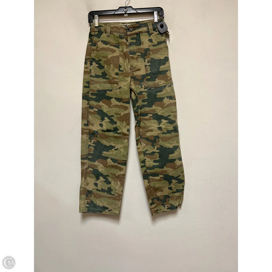 Jeans Wide Leg By We The Free In Camouflage Print, Size: 4