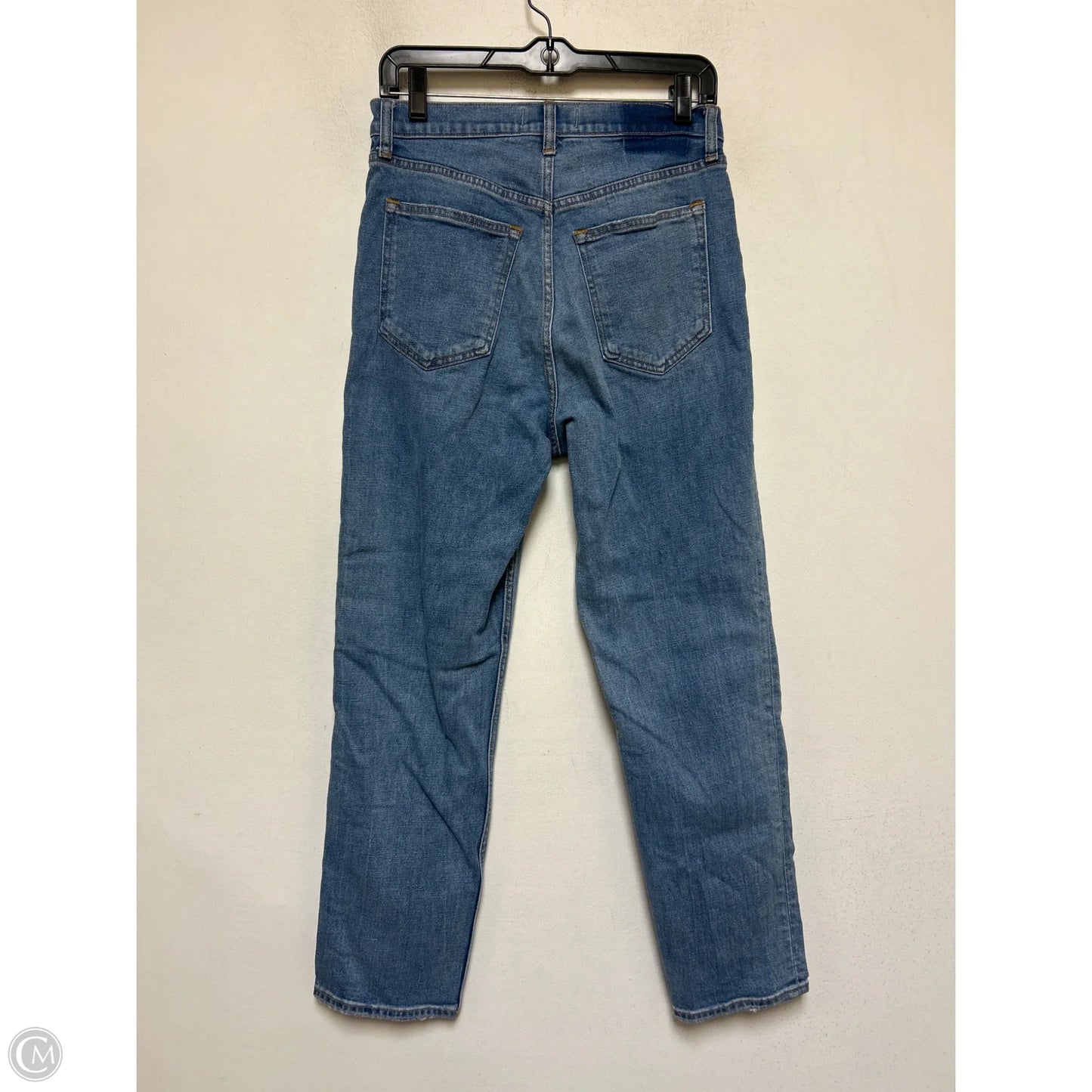 Jeans Straight By Abercrombie And Fitch In Blue Denim, Size: 6