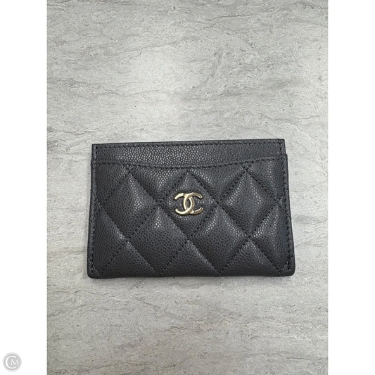 Id/card Holder Luxury Designer By Chanel, Size: Small