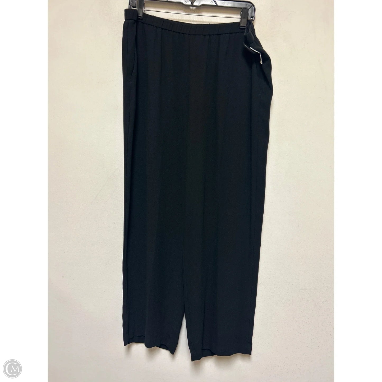 Pants Wide Leg By Eileen Fisher In Black, Size: 12