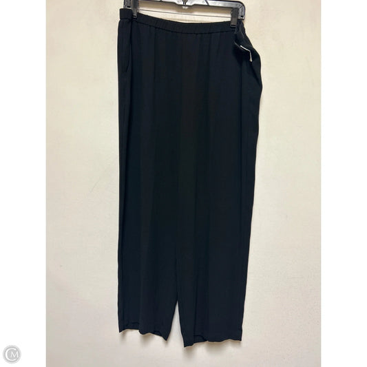 Pants Wide Leg By Eileen Fisher In Black, Size: 12