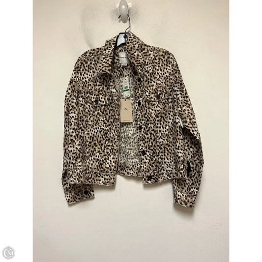 Jacket Other By Tommy Bahama In Leopard Print, Size: L