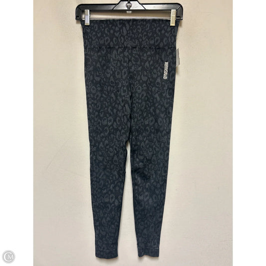 Athletic Leggings By Gym Shark In Leopard Print, Size: S