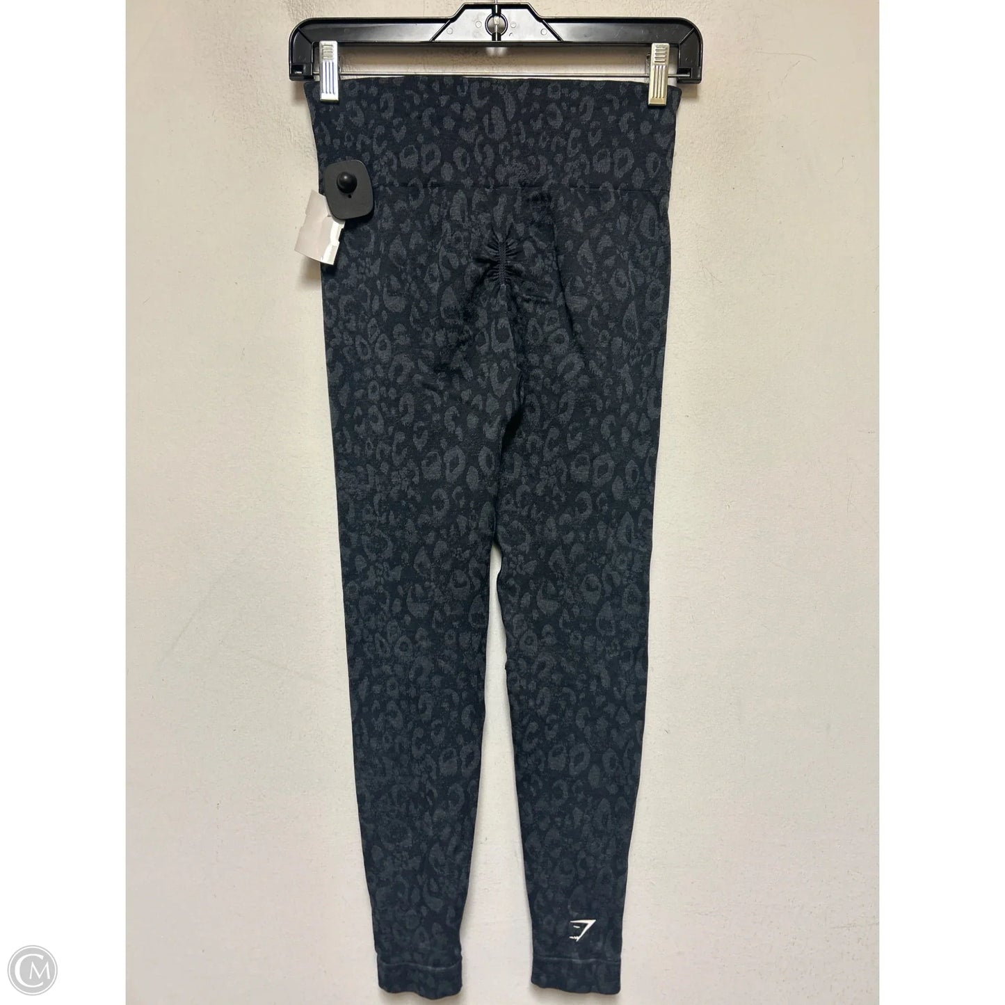 Athletic Leggings By Gym Shark In Leopard Print, Size: S