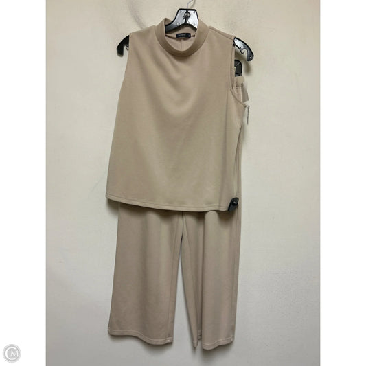 Pants Set 2pc By Clothes Mentor In Tan, Size: 8