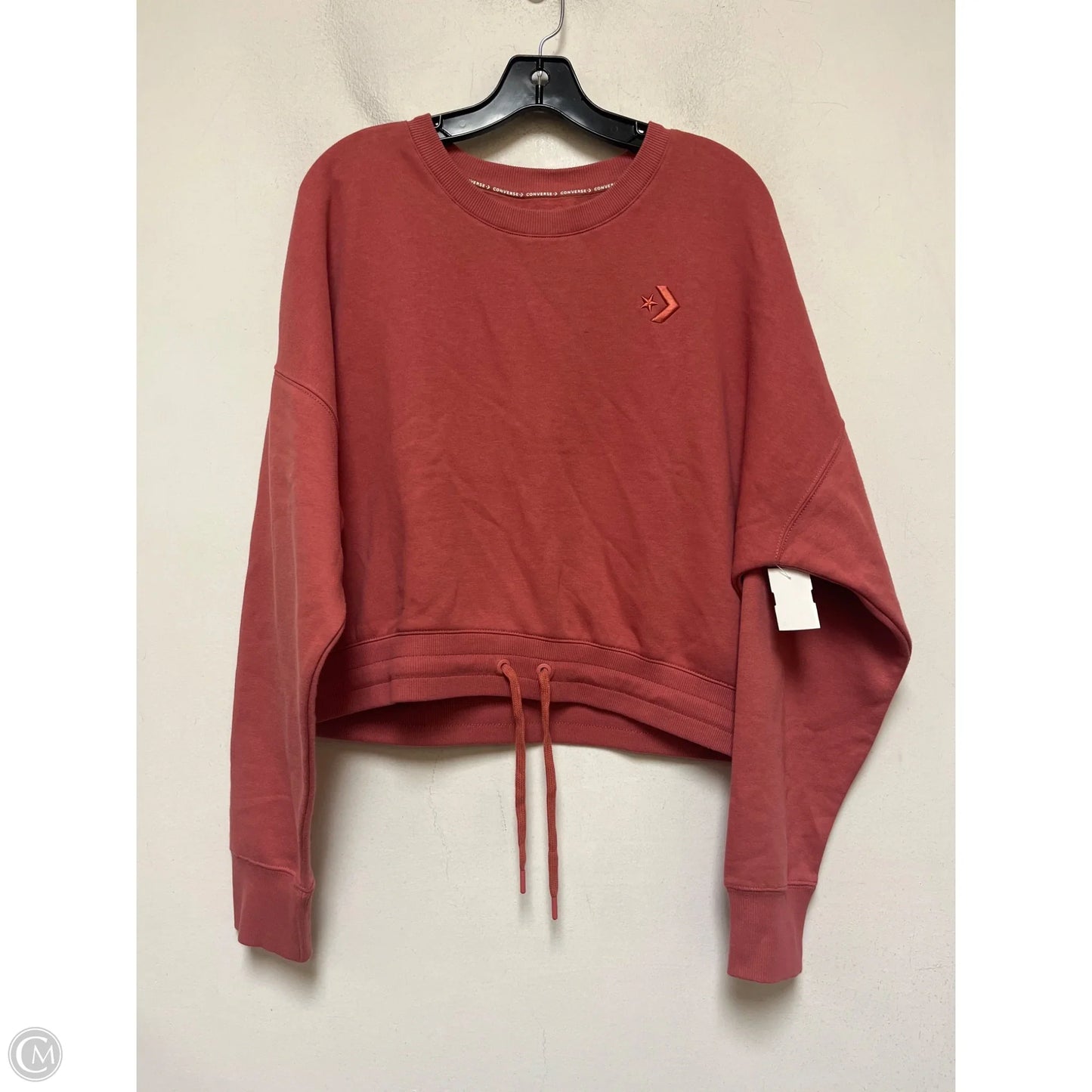 Sweatshirt Crewneck By Converse In Red, Size: Xl