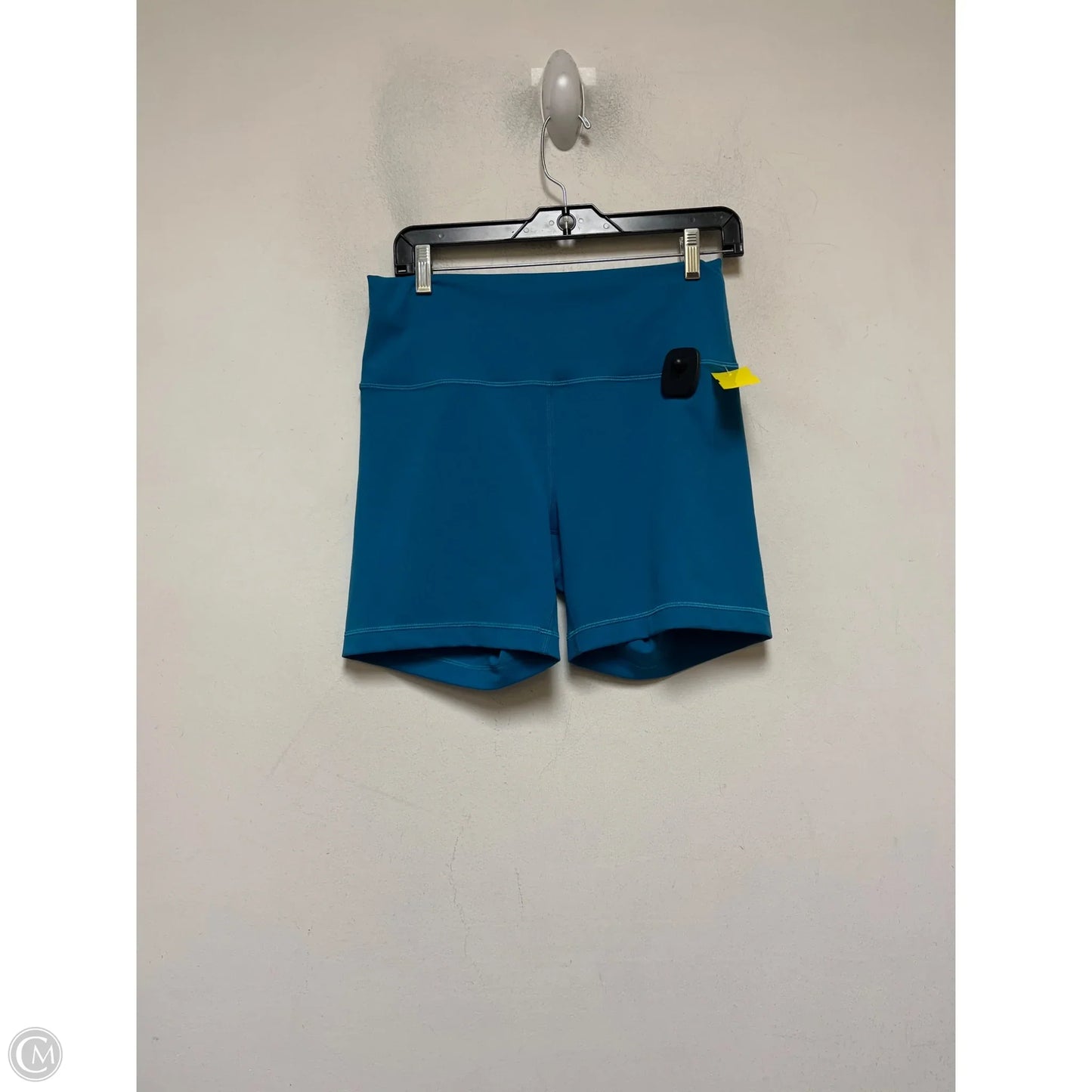 Athletic Shorts By Lululemon In Teal, Size: 12