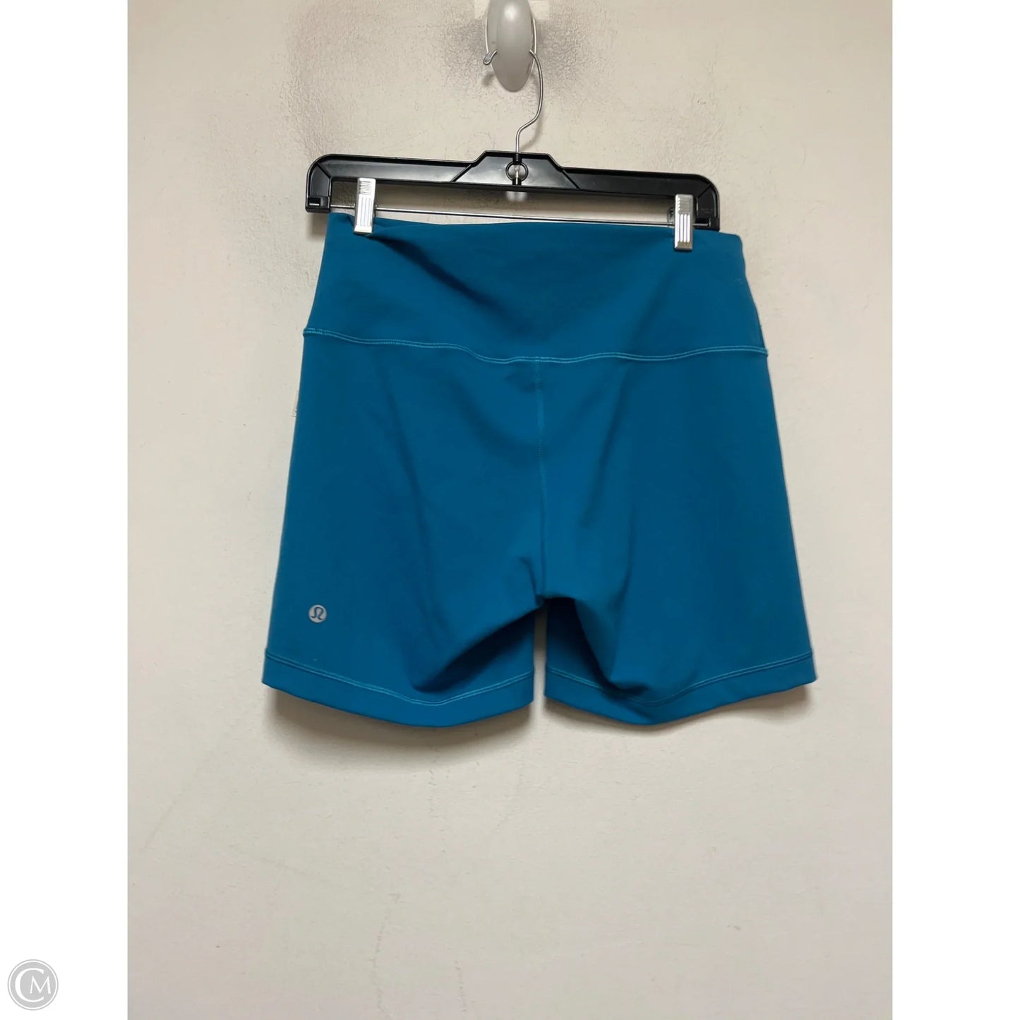 Athletic Shorts By Lululemon In Teal, Size: 12