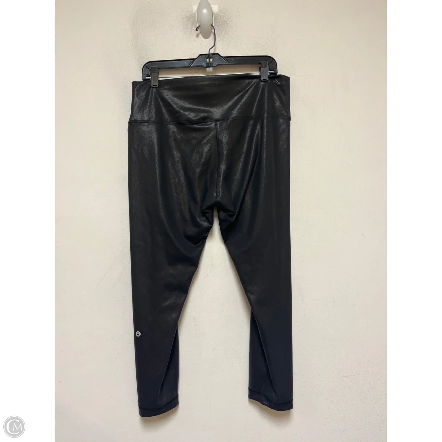 Athletic Leggings By Lululemon In Black, Size: 16