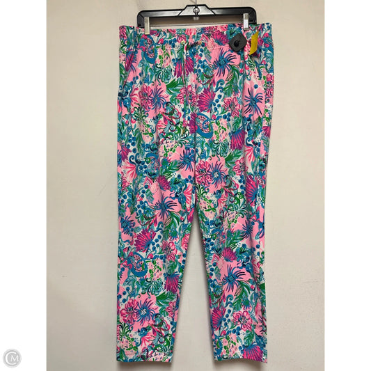 Pants Designer By Lilly Pulitzer In Multi-colored, Size: Xl