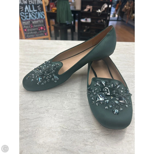 Shoes Designer By Tory Burch In Green, Size: 11