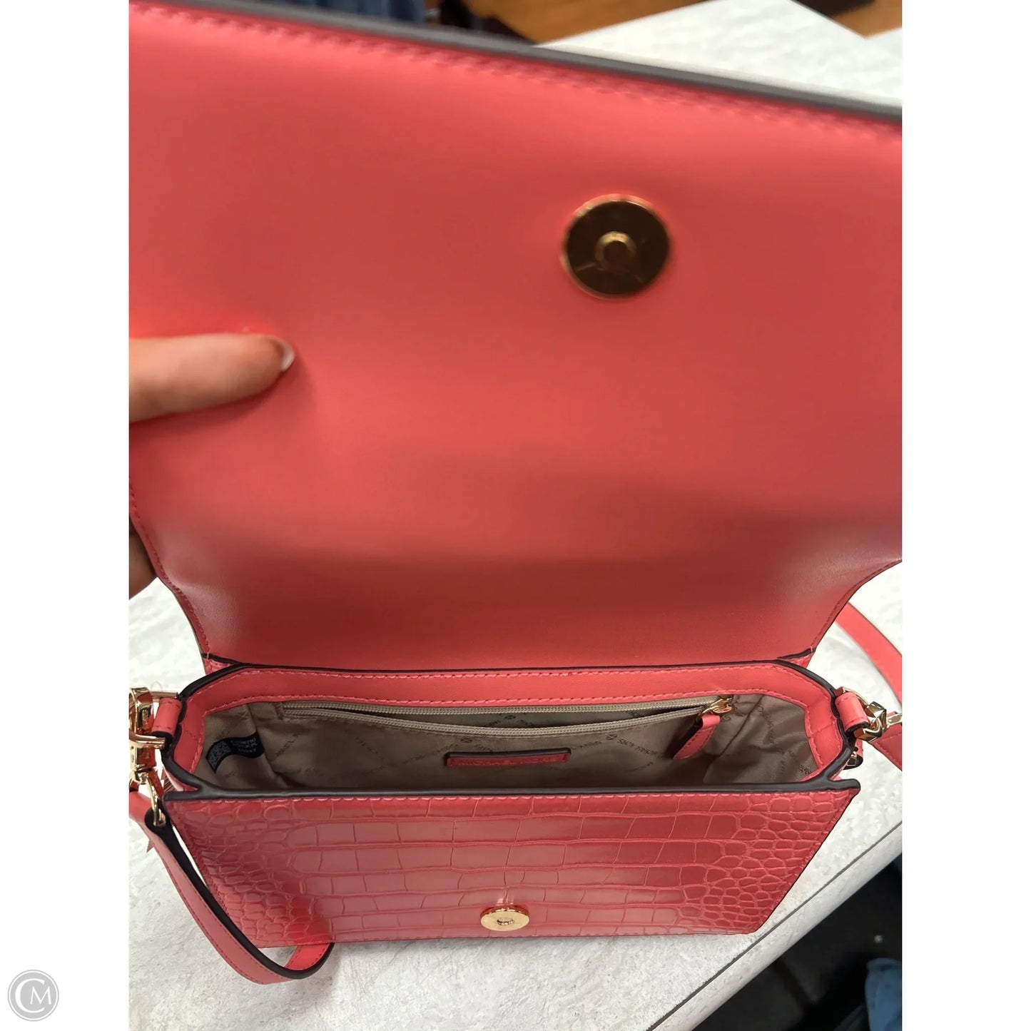 Crossbody Designer By Michael Kors, Size: Small