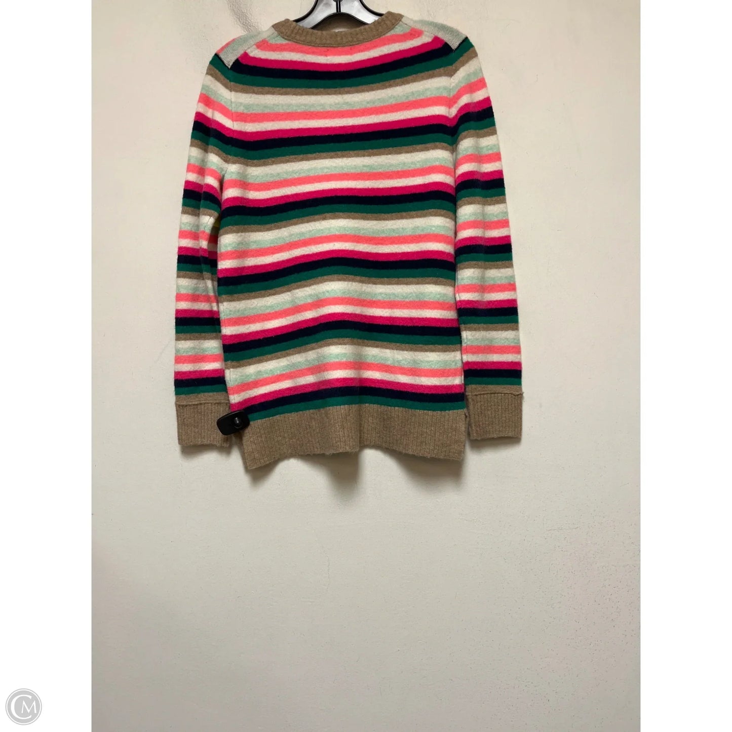 Sweater By J. Crew In Striped Pattern, Size: S