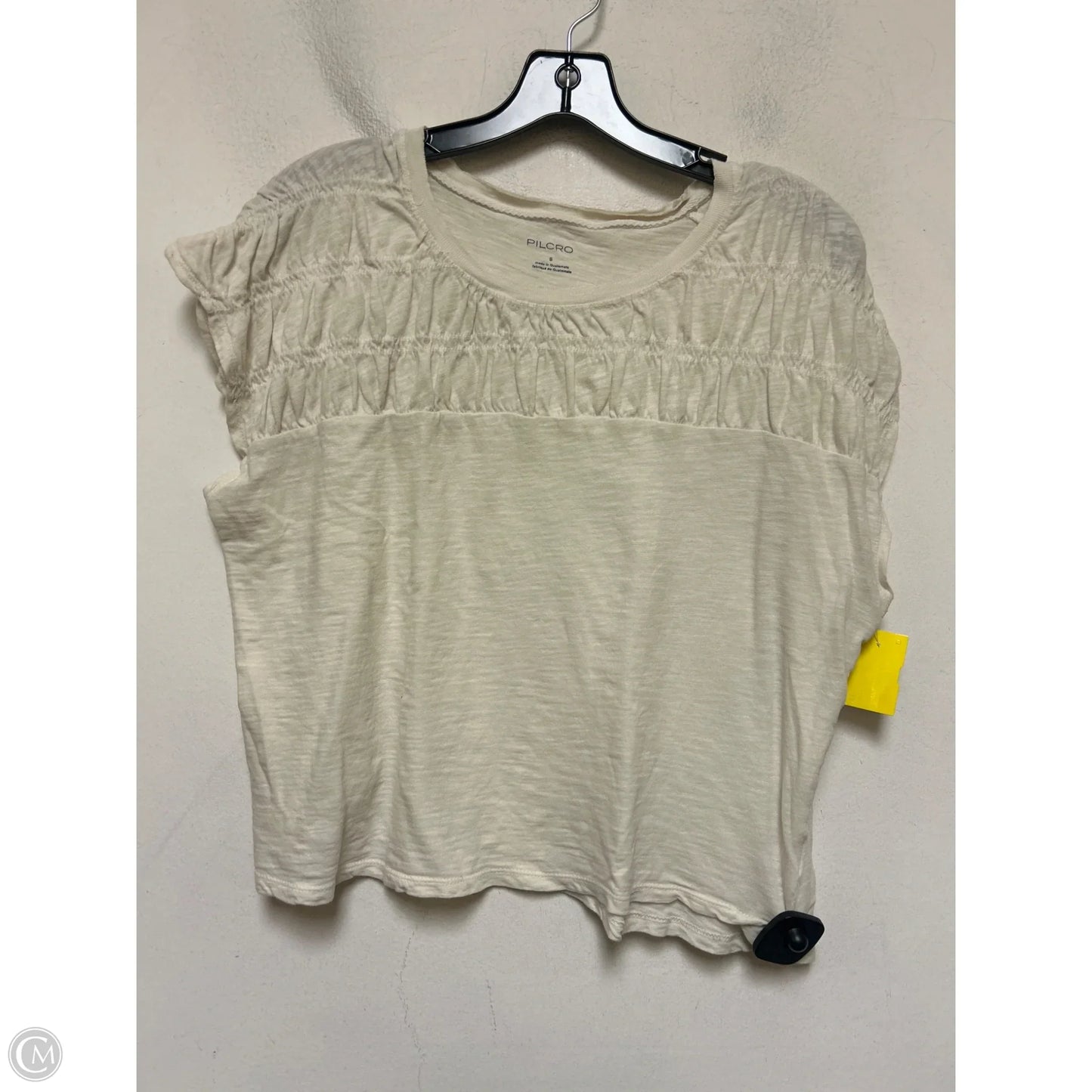 Top Sleeveless By Pilcro In Cream, Size: S