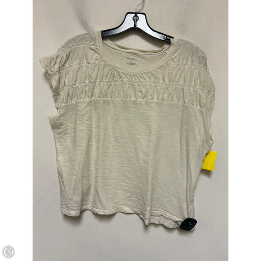 Top Sleeveless By Pilcro In Cream, Size: S