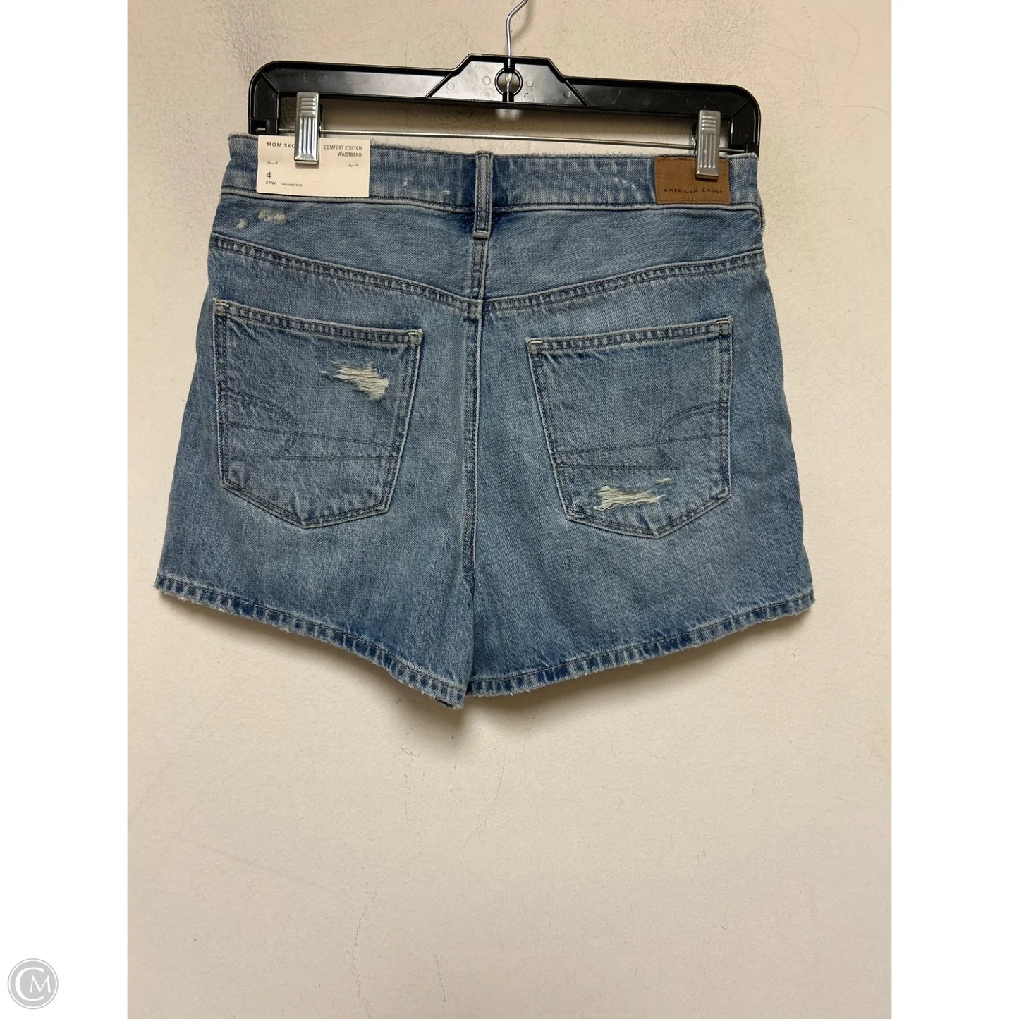 Skort By American Eagle In Blue Denim, Size: 4