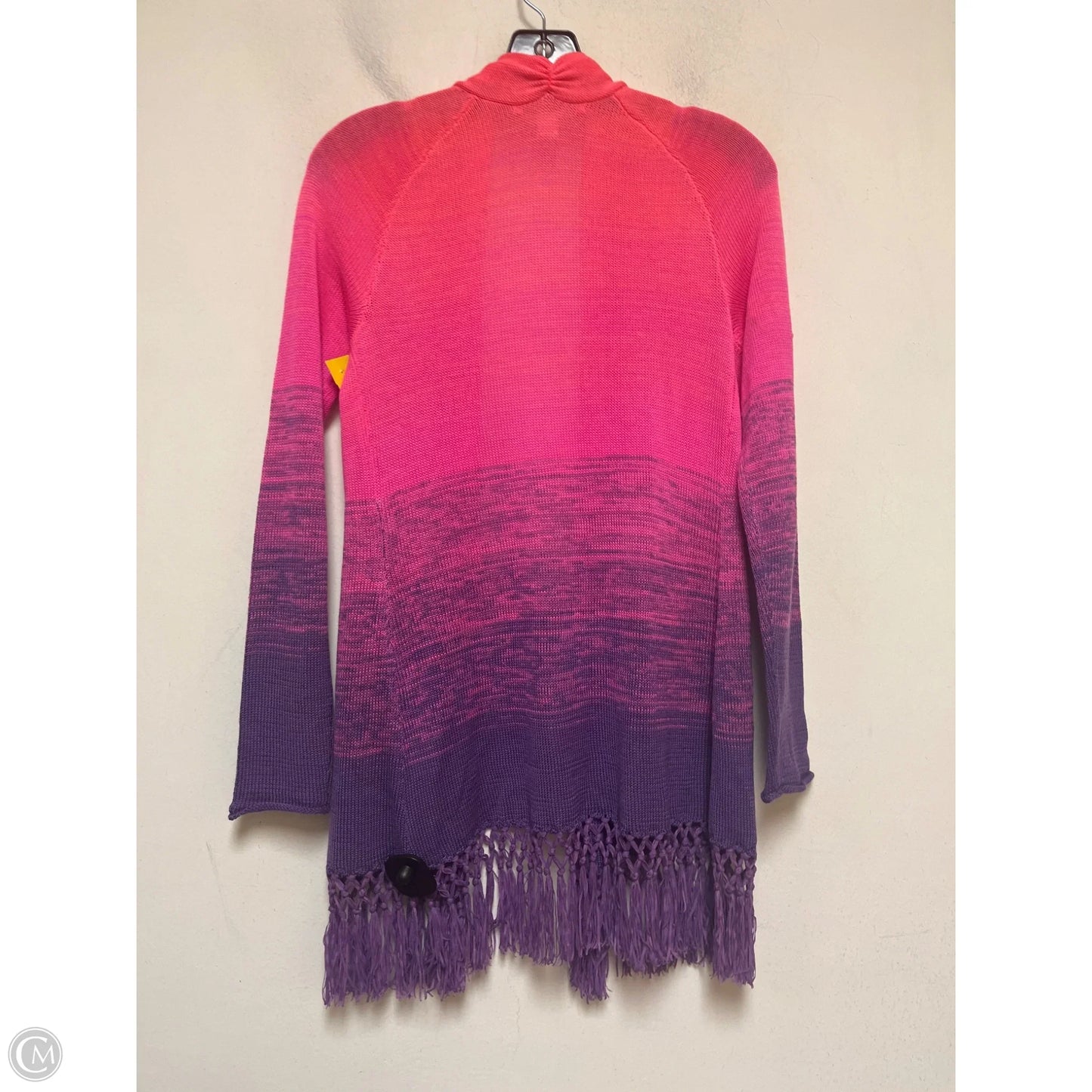 Cardigan Designer By Lilly Pulitzer In Pink & Purple, Size: Xs
