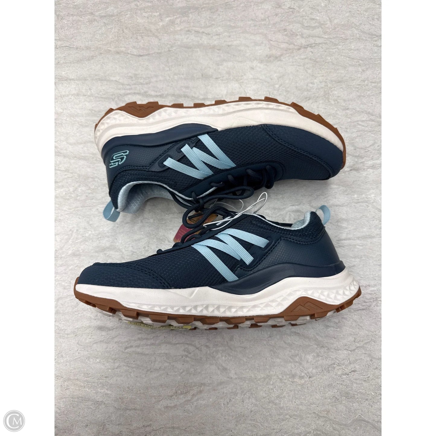 Shoes Athletic By Skechers In Blue, Size: 7