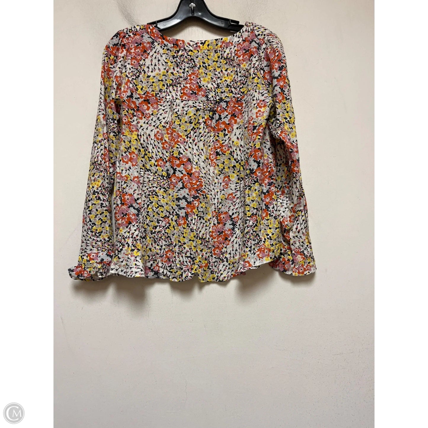 Top Long Sleeve By Loft In Multi-colored, Size: Xs