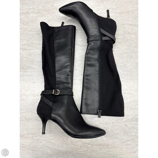 Boots Mid-calf Heels By Tahari In Black, Size: 6.5
