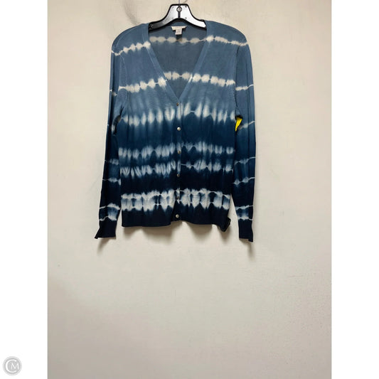 Cardigan By Chicos In Ombre Print, Size: M