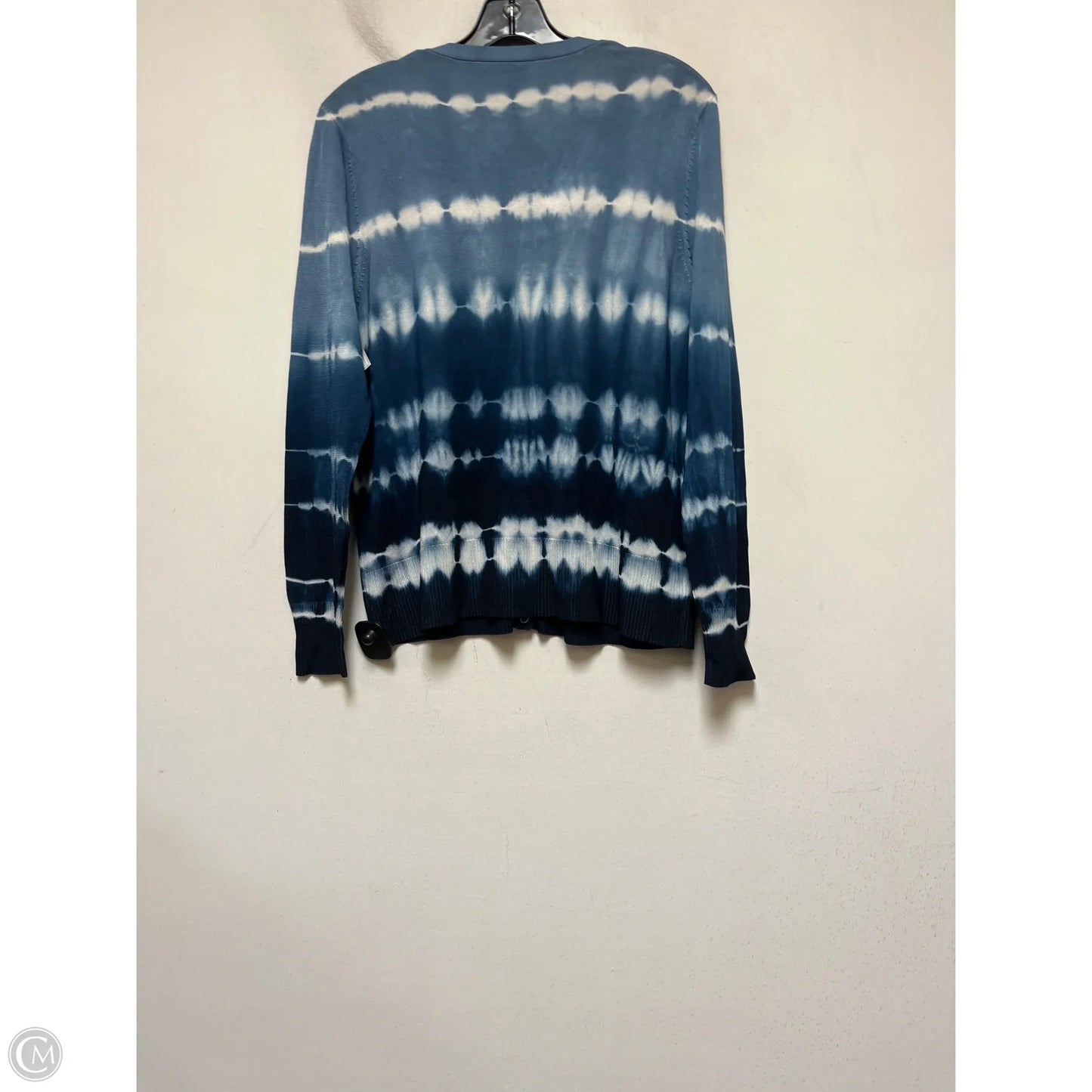 Cardigan By Chicos In Ombre Print, Size: M