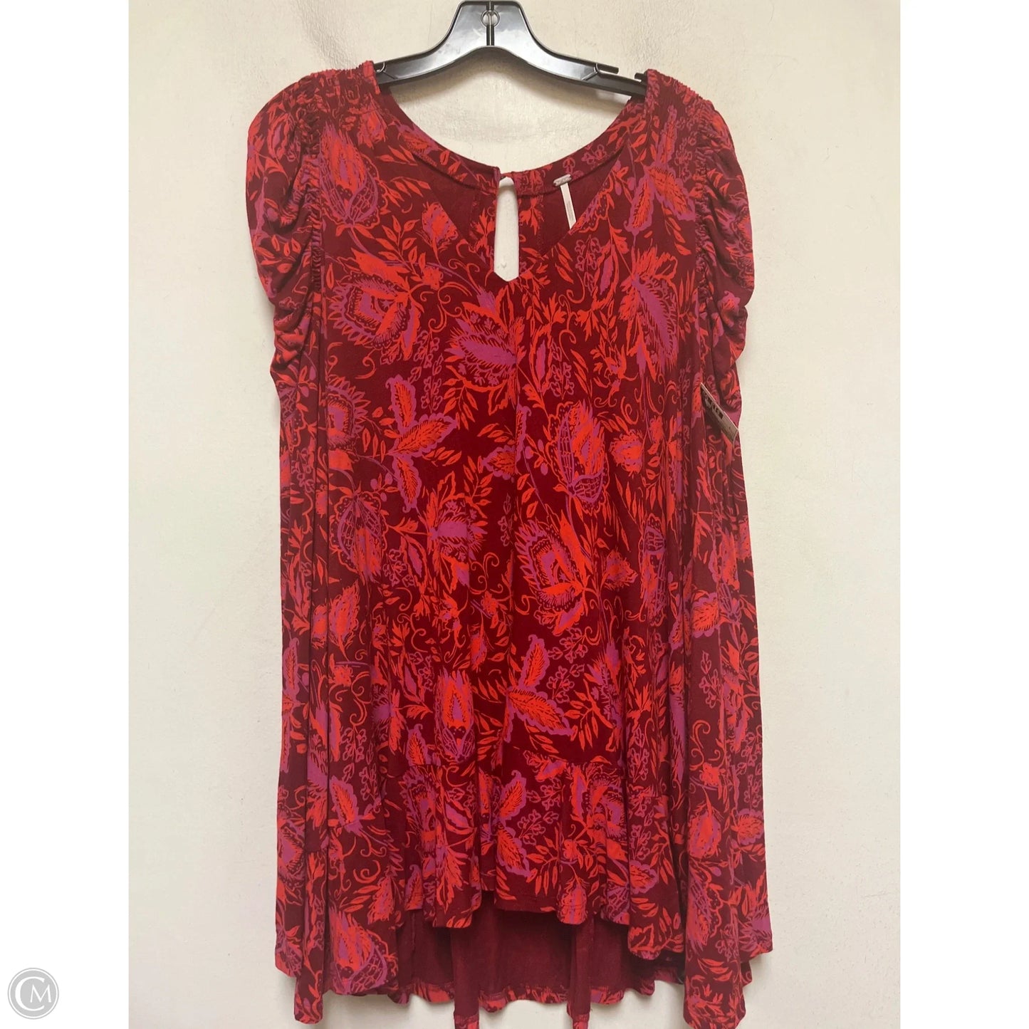 Dress Casual Short By Free People In Purple & Red, Size: S