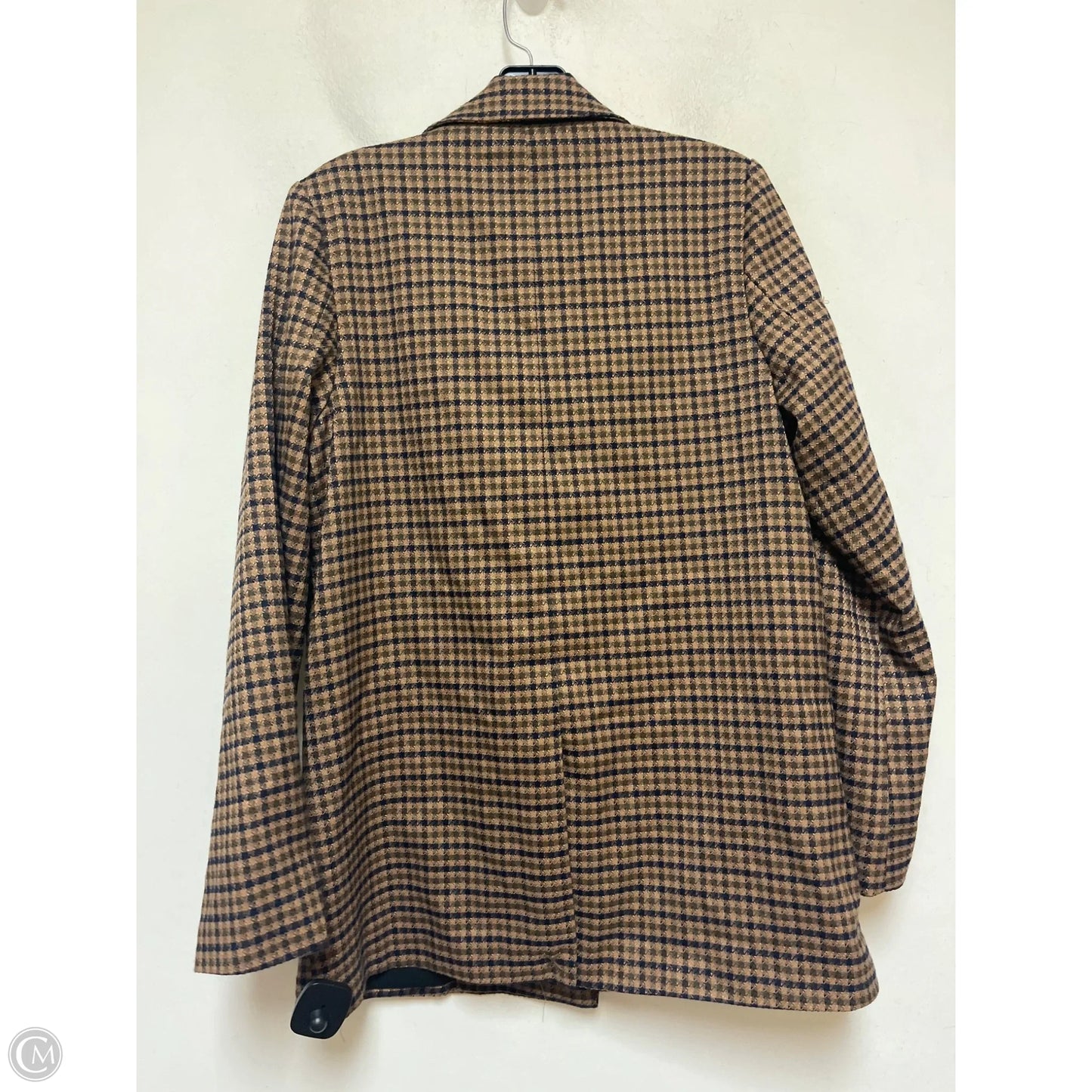 Blazer By Promesa In Plaid Pattern, Size: S