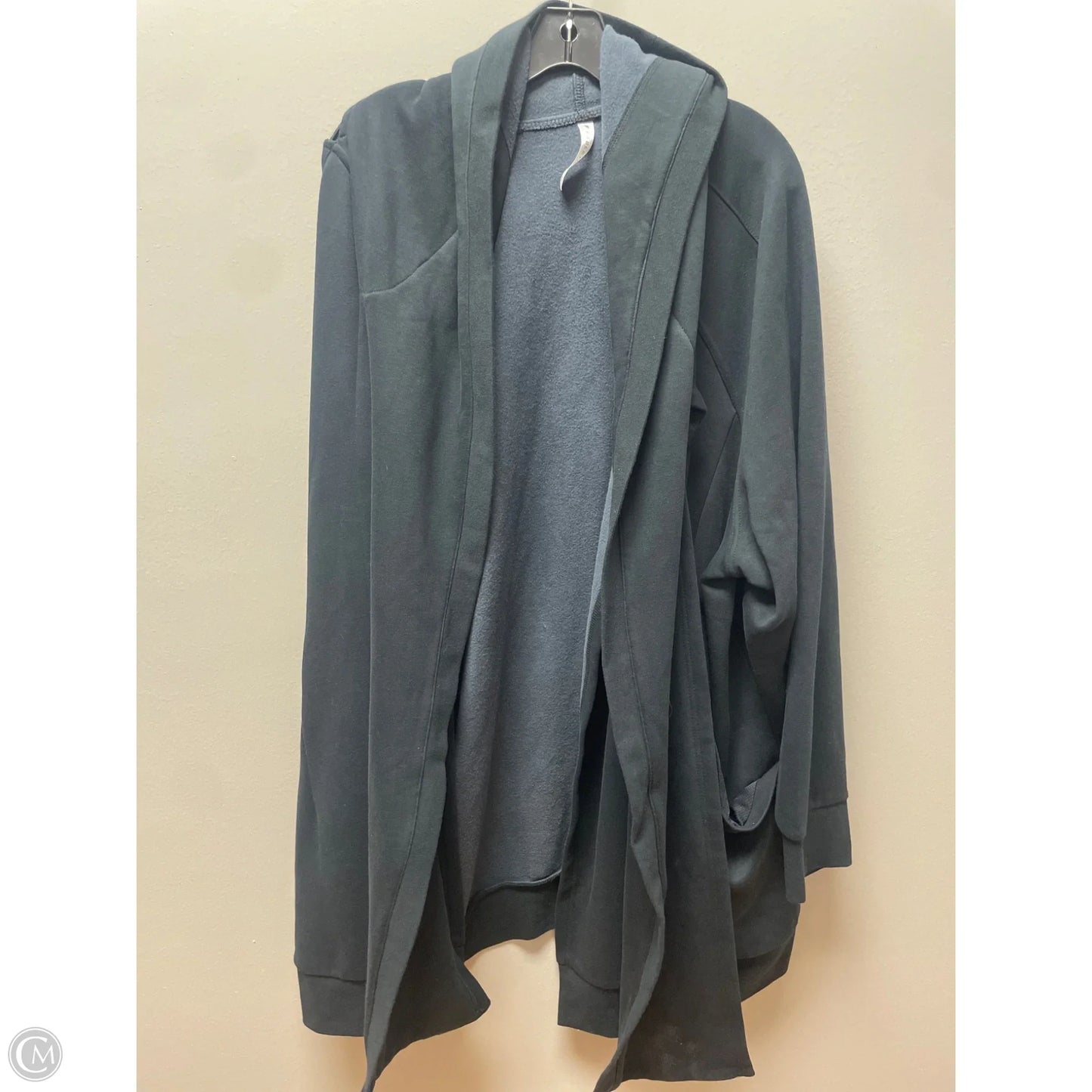 Athletic Jacket By Fabletics In Black, Size: Xl