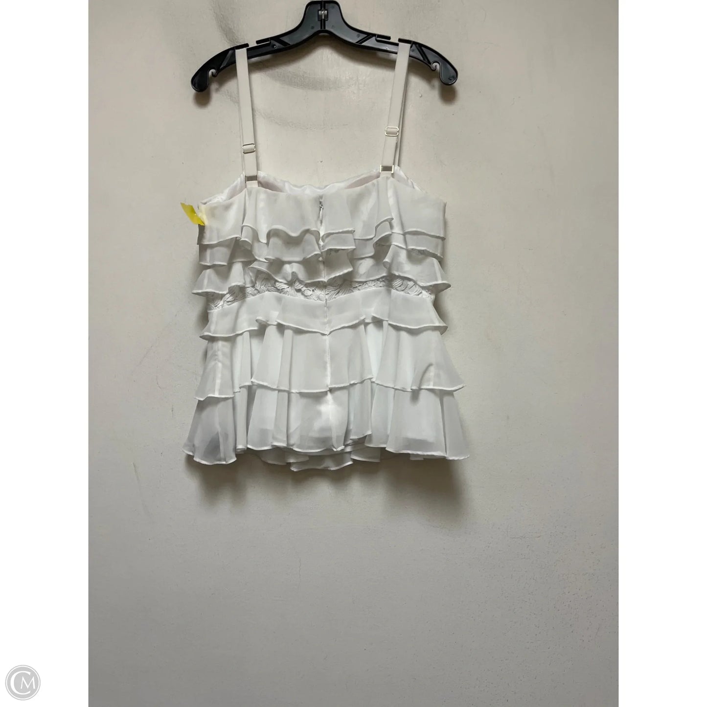 Top Sleeveless Designer By Lilly Pulitzer In White, Size: 10