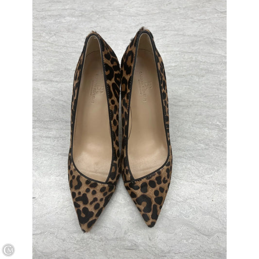 Shoes Heels Kitten By Banana Republic In Leopard Print, Size: 6