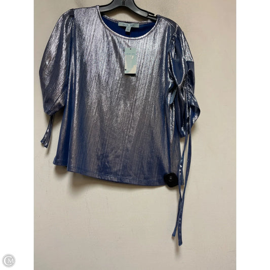 Top Short Sleeve By Blue Sol In Blue, Size: M