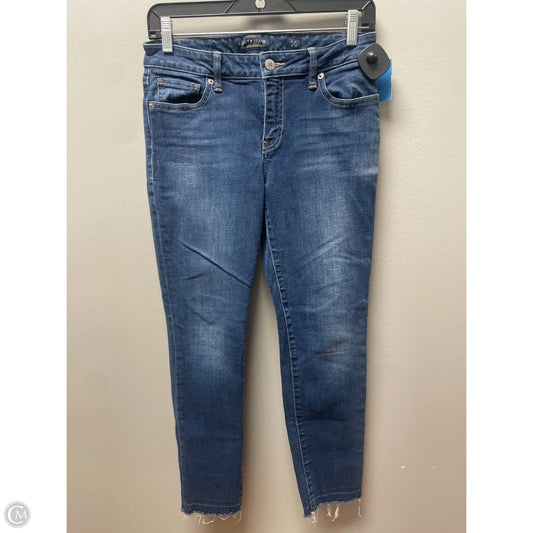 Jeans Skinny By Lucky Brand In Blue Denim, Size: 4