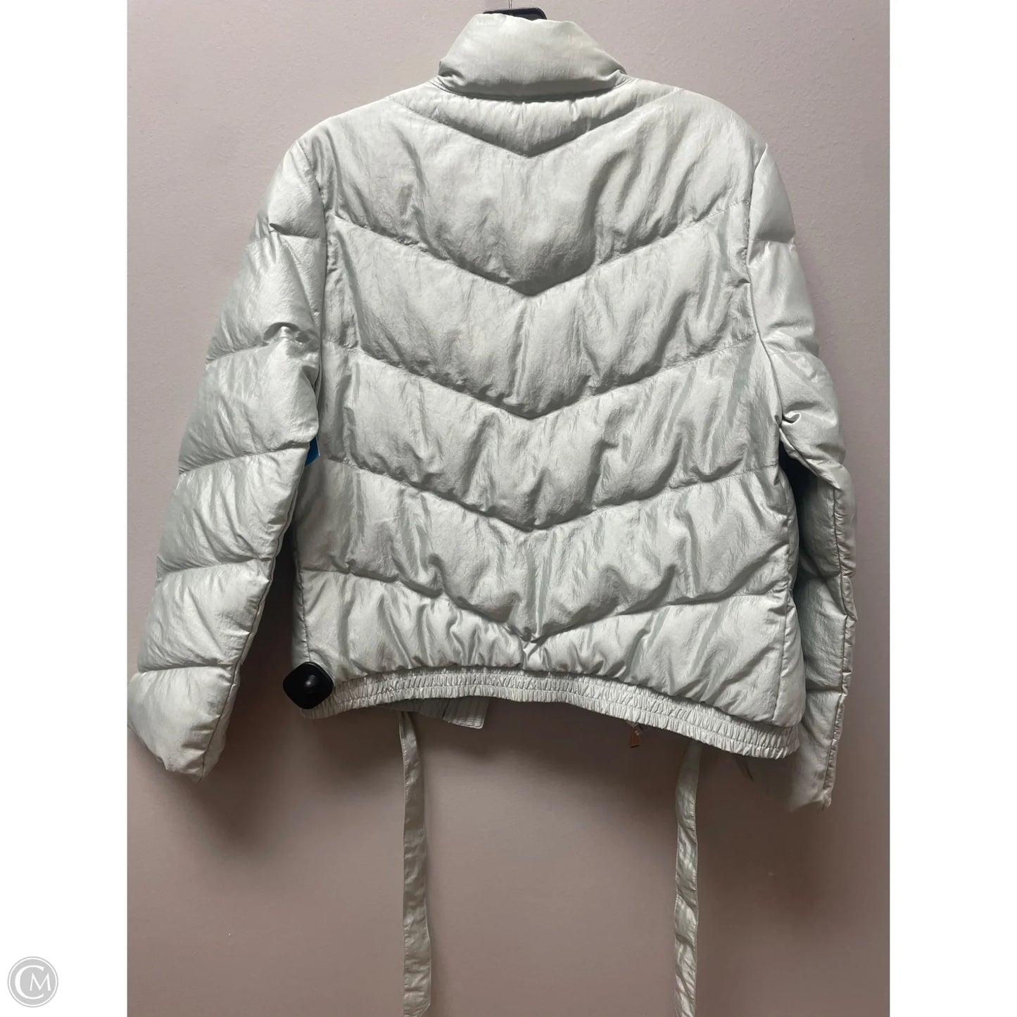 Jacket Puffer & Quilted By Bcbgeneration In Green, Size: S