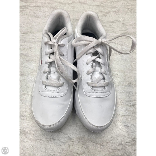 Shoes Athletic By Reebok In White, Size: 9