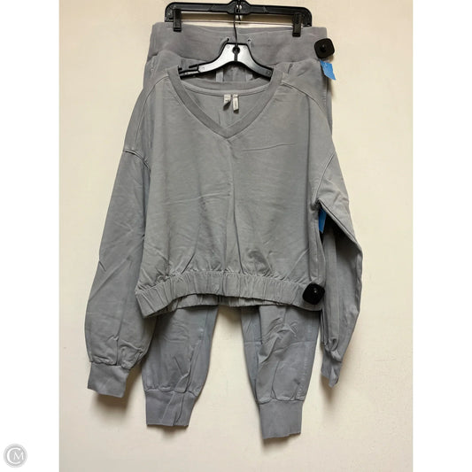 Athletic Pants 2pc By Zella In Blue, Size: L