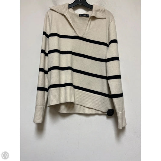 Sweater By Mng In Black & Cream, Size: Xl