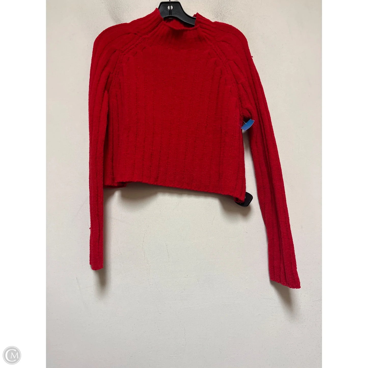 Sweater By American Eagle In Red, Size: M