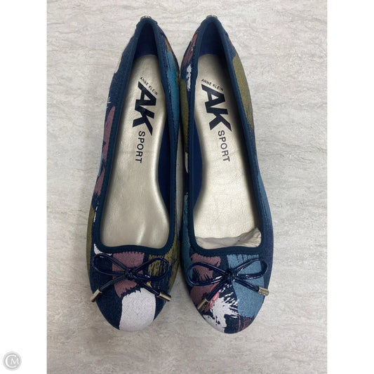 Shoes Flats By Anne Klein In Blue Denim, Size: 9