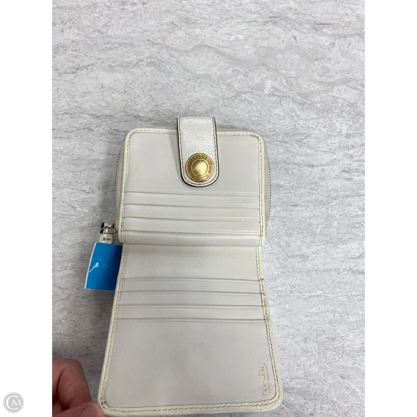 Wallet Designer By Coach, Size: Small