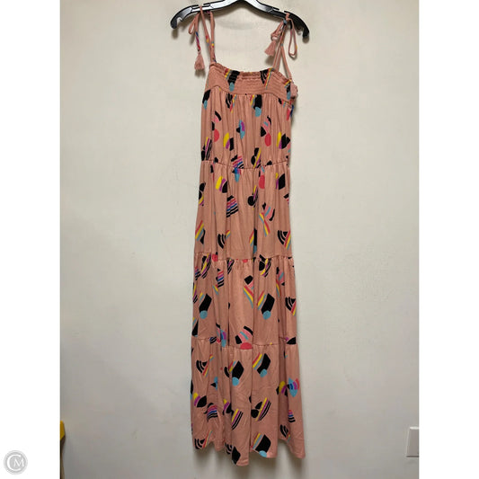 Dress Casual Maxi By Target In Multi-colored, Size: M