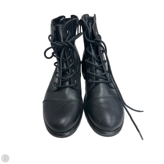 Boots Ankle Flats By Madden Girl In Black, Size: 6.5