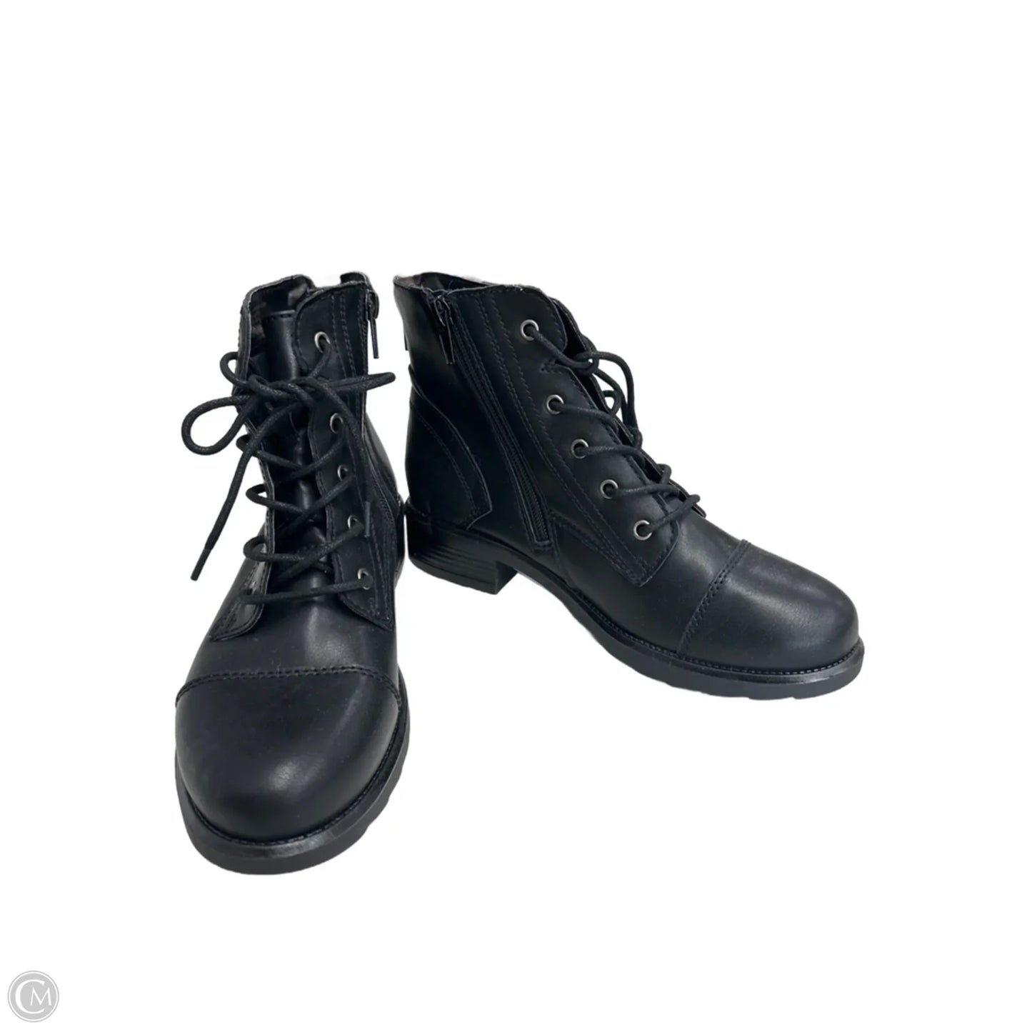 Boots Ankle Flats By Madden Girl In Black, Size: 6.5