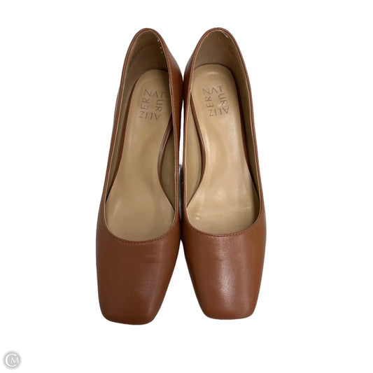 Shoes Heels Block By Naturalizer In Brown, Size: 8
