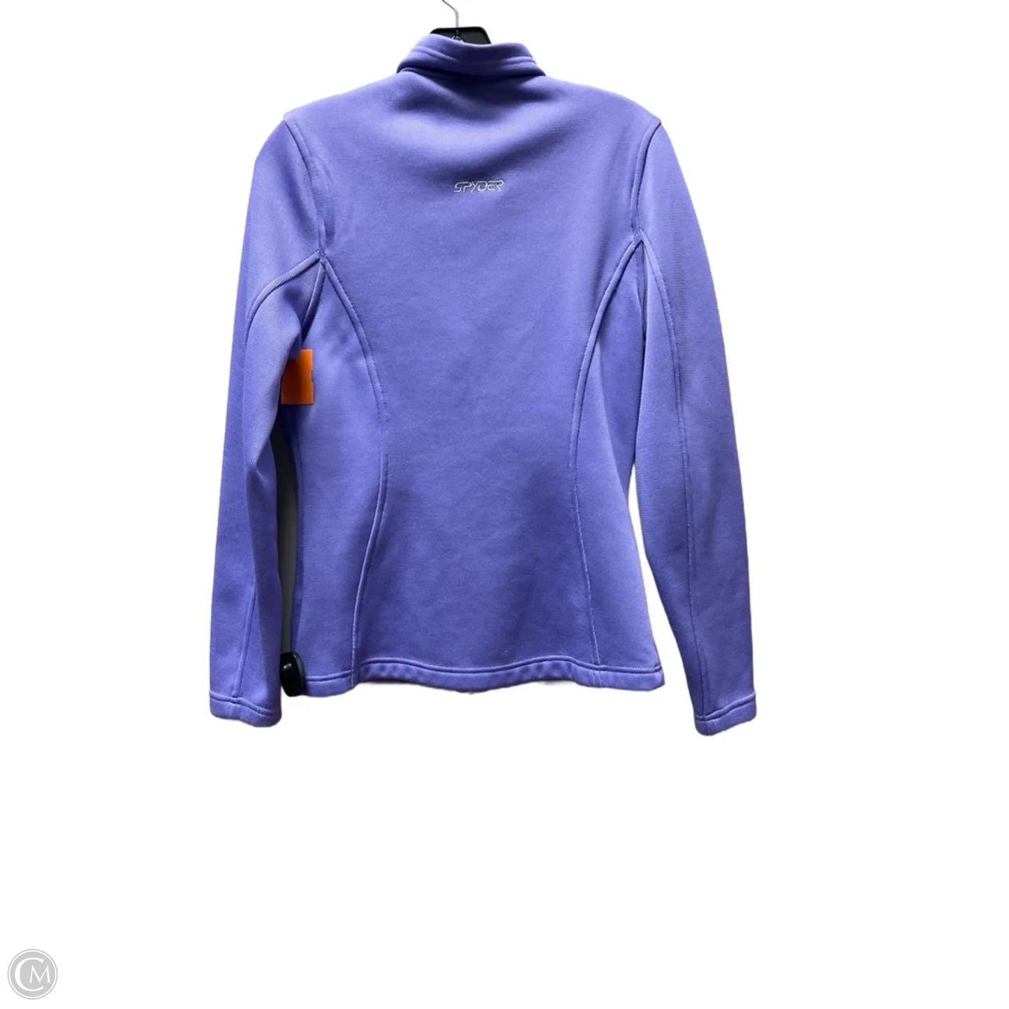Athletic Jacket By Spyder In Purple, Size: M
