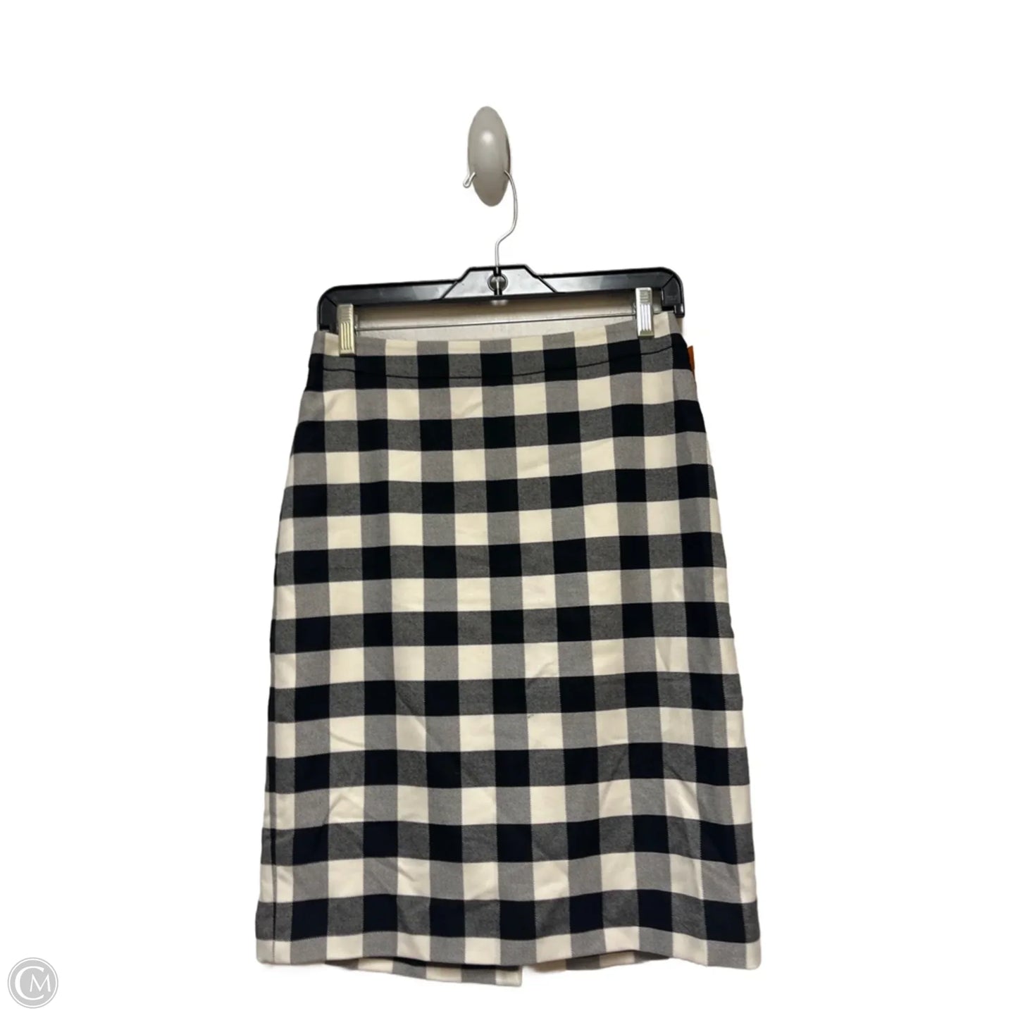 Skirt Midi By Ann Taylor In Checkered Pattern, Size: 2