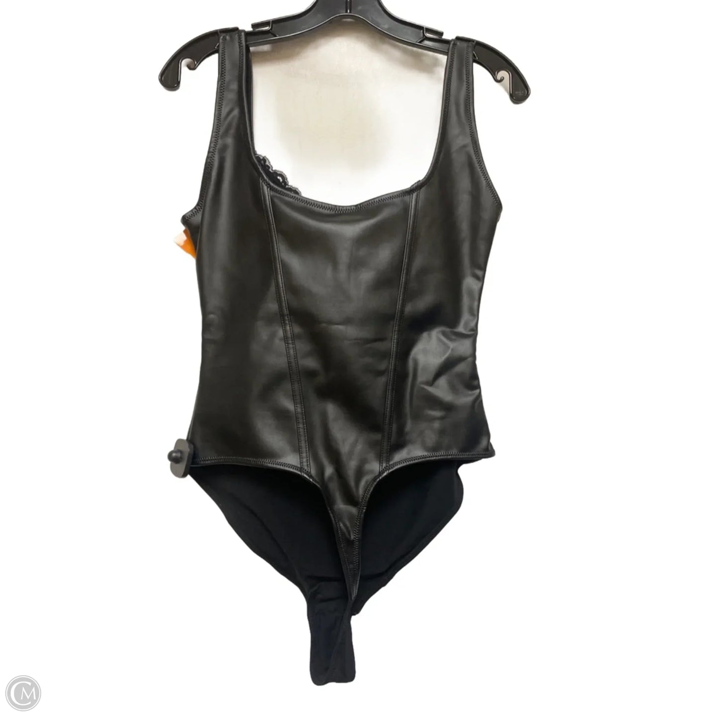 Bodysuit By Clothes Mentor In Black, Size: Xl