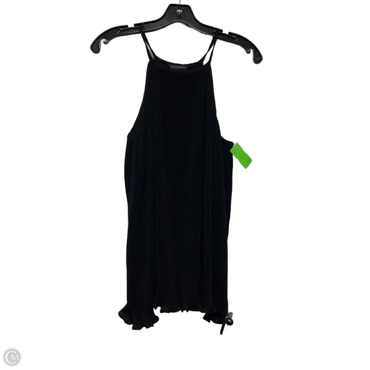 Top Sleeveless By Banana Republic In Black, Size: L