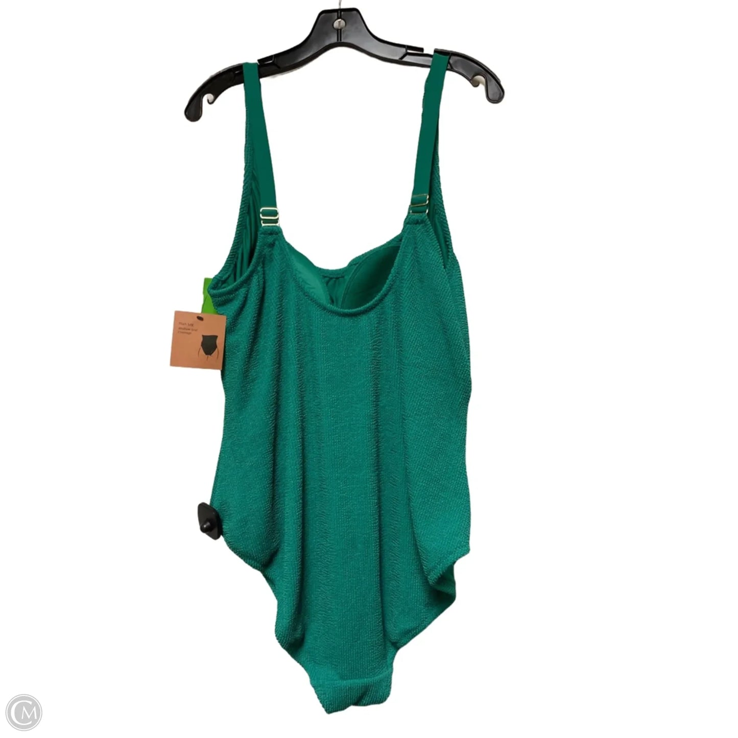 Swimsuit By Shade & Shore In Green, Size: 3x